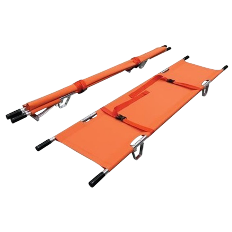 Single Foldable Stretcher with 2 strap Single Foldable Stretcher with 2 strap