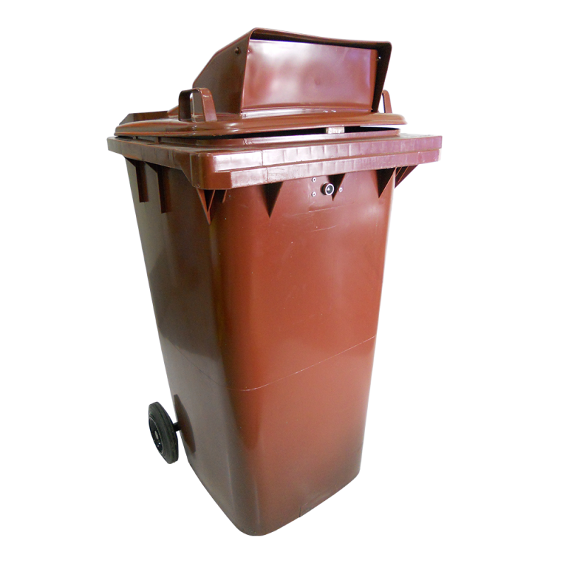 Turbolid Recycle Bin (Brown) (240 Liter)