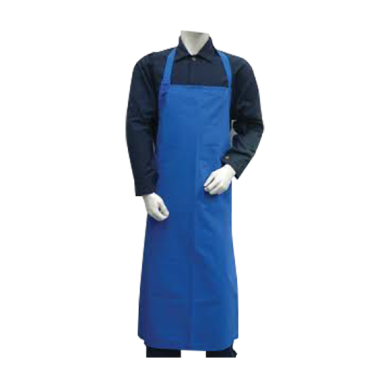 Blue PVC/Nylon Apron Blue PVC/Nylon Apron