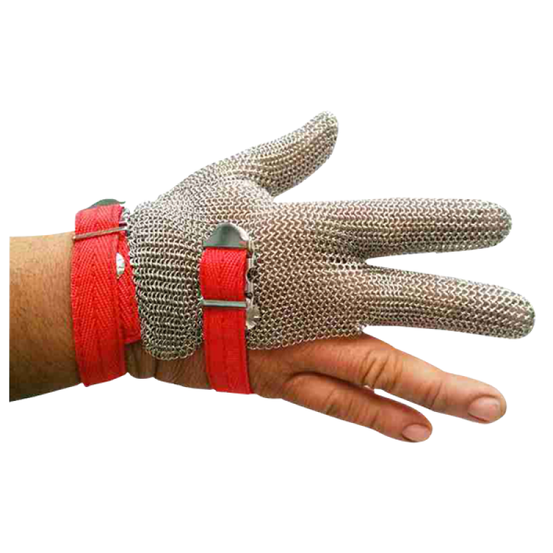 3 Finger Stainless Steel Mesh Glove