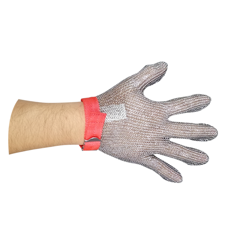 5 Finger Stainless Steel Mesh Glove