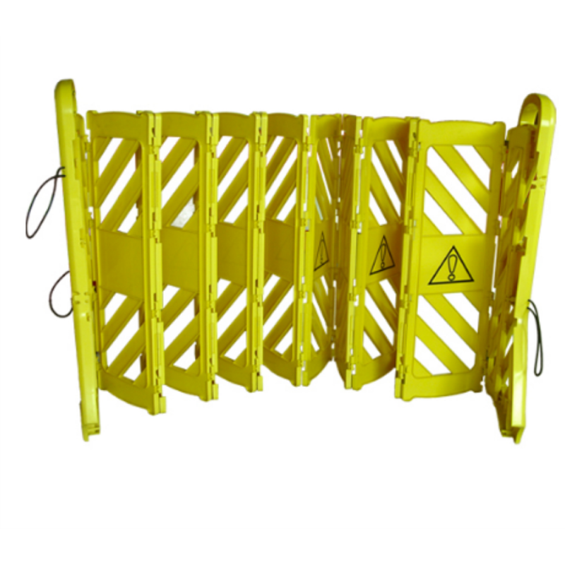Plastic Expandable Barricade c/w Wheel