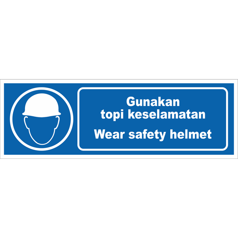Wear safety helmet Wear safety helmet