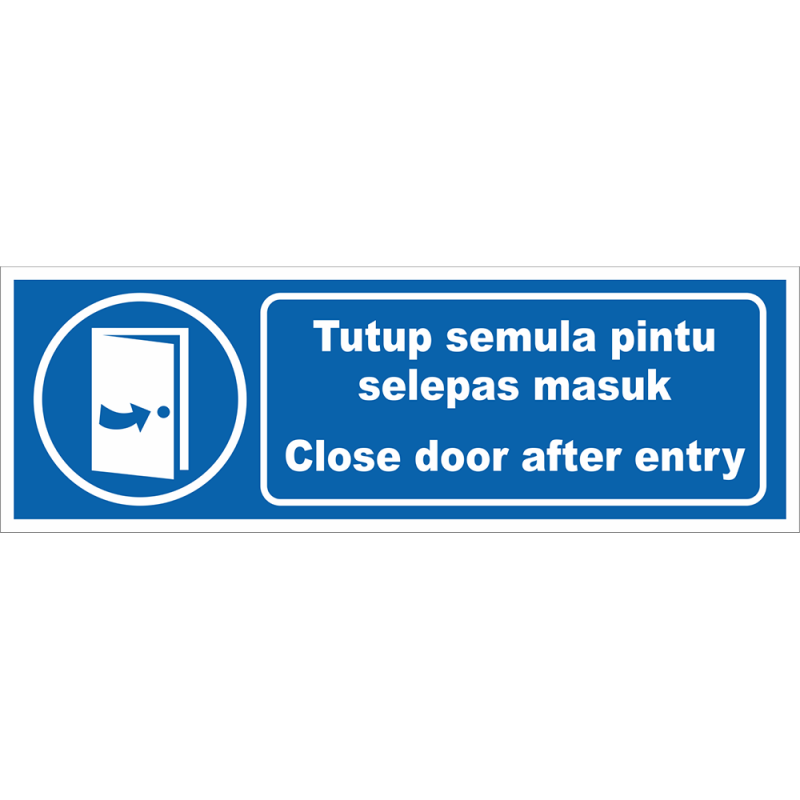 Close door after entry