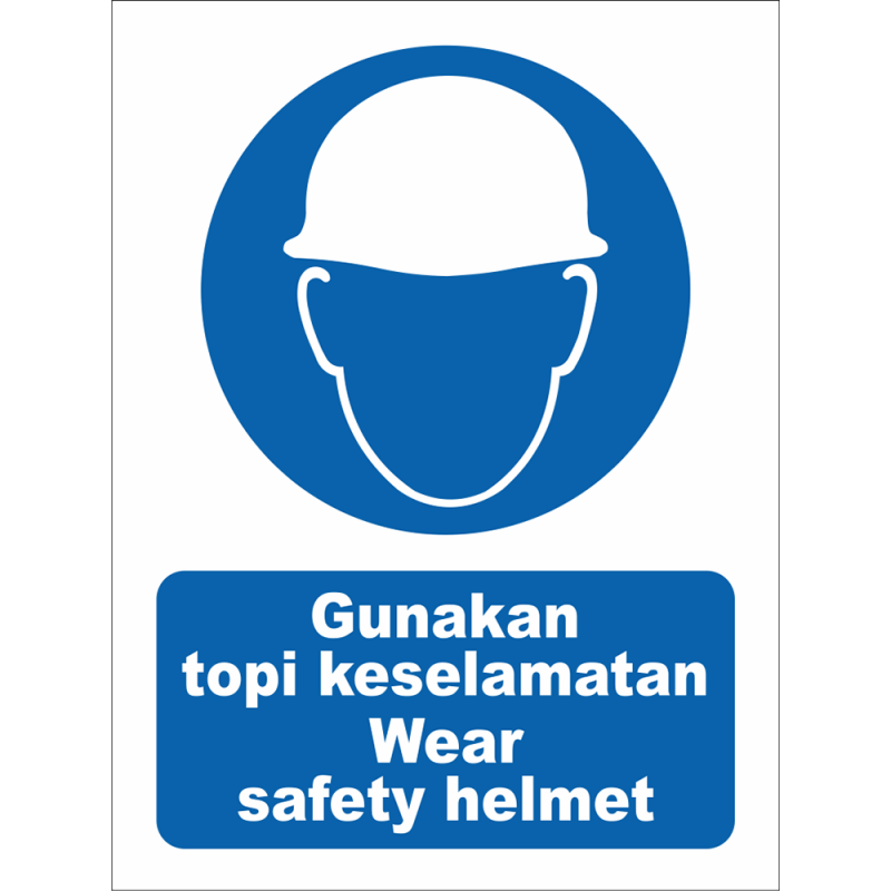 Wear safety helmet Wear safety helmet