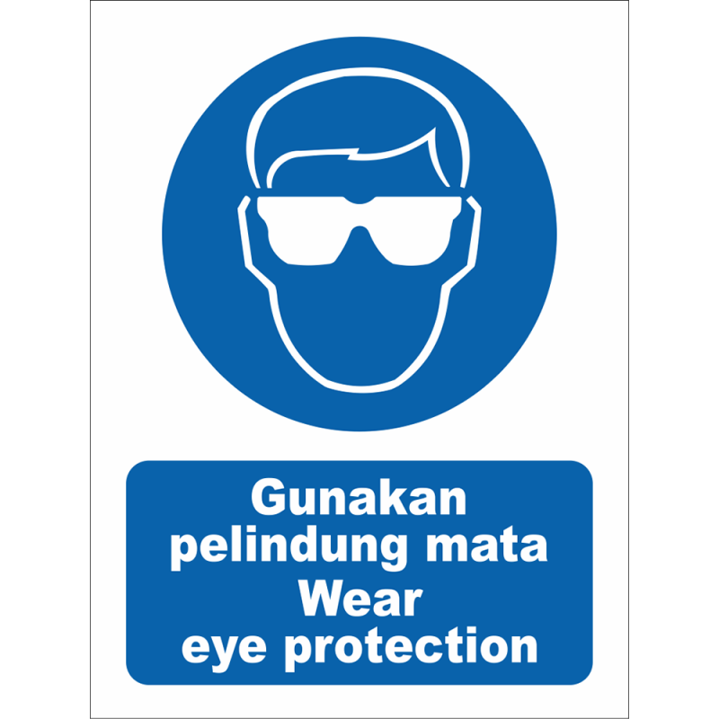 Wear eye protection Wear eye protection