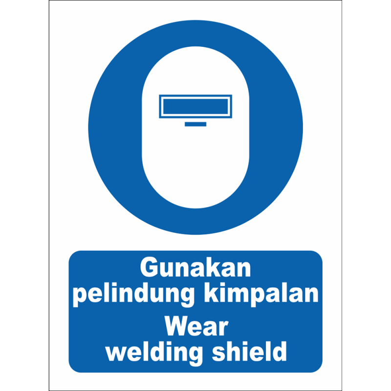 Wear welding shield Wear welding shield
