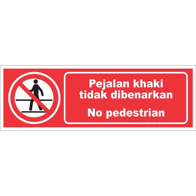 No pedestrian