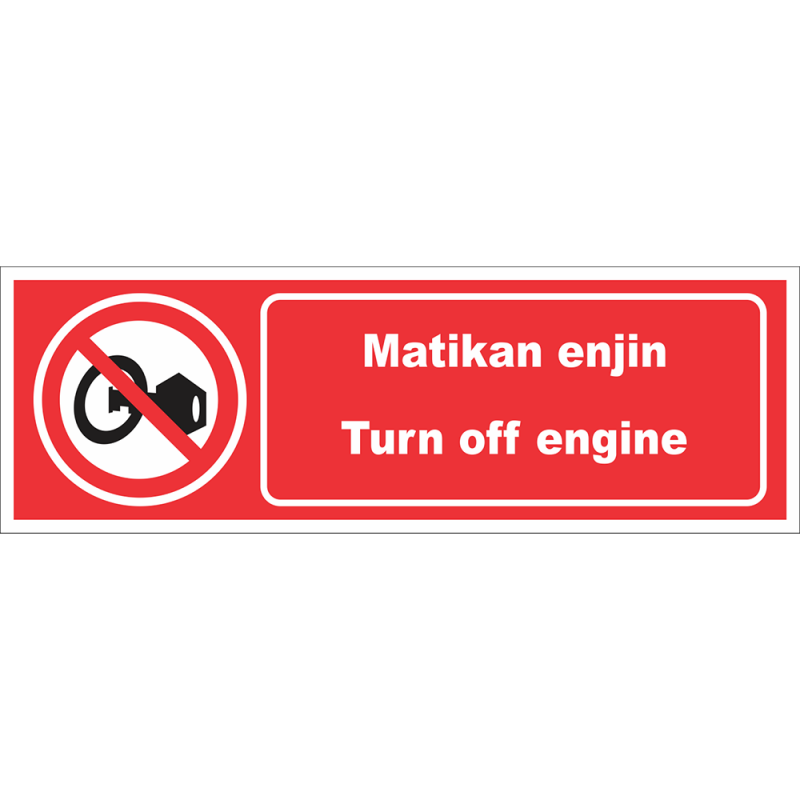 Turn off engine