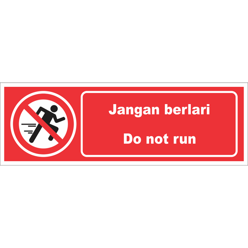 Do not run Do not run