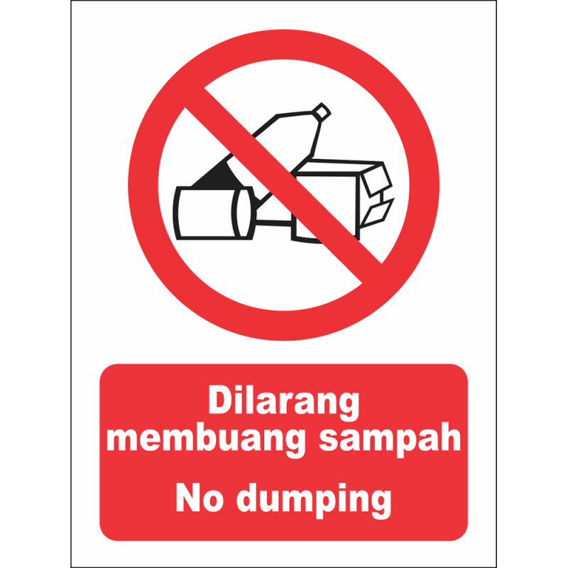 No dumping No dumping