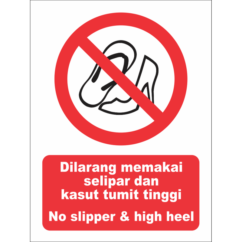 No slipper & high heel