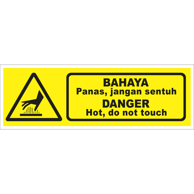 DANGER Hot, do not touch