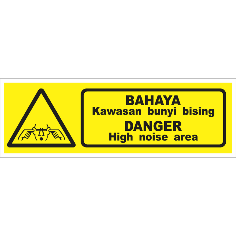 DANGER High noise area