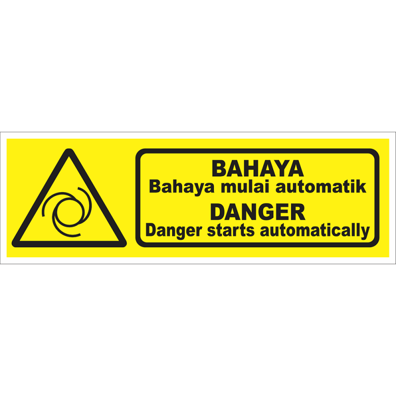 DANGER Danger starts automatically