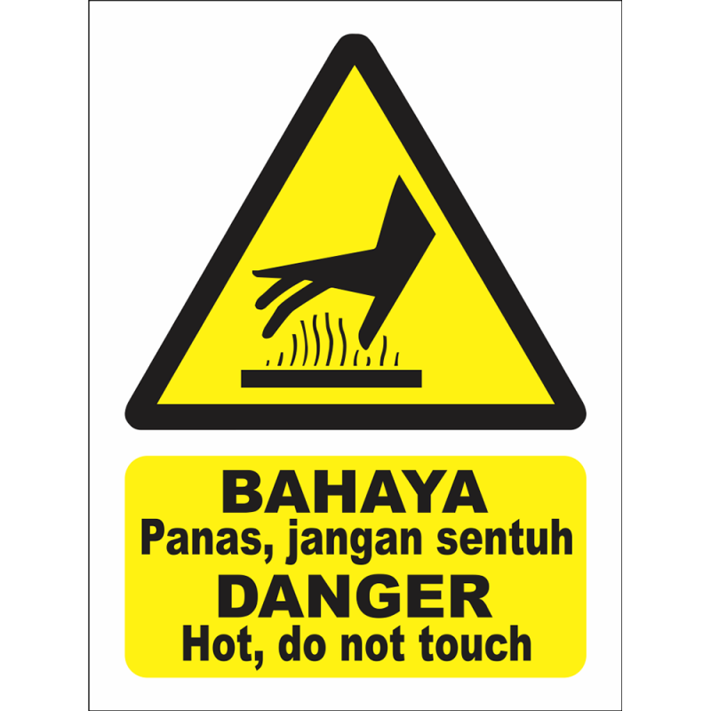 DANGER Hot, do not touch DANGER Hot, do not touch