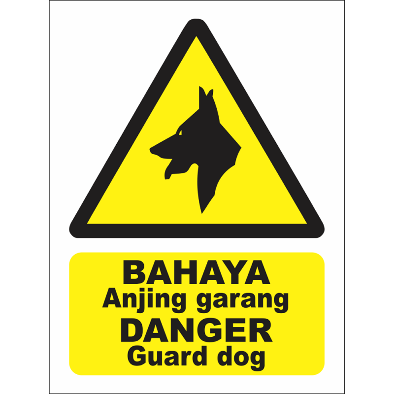 DANGER Guard dog