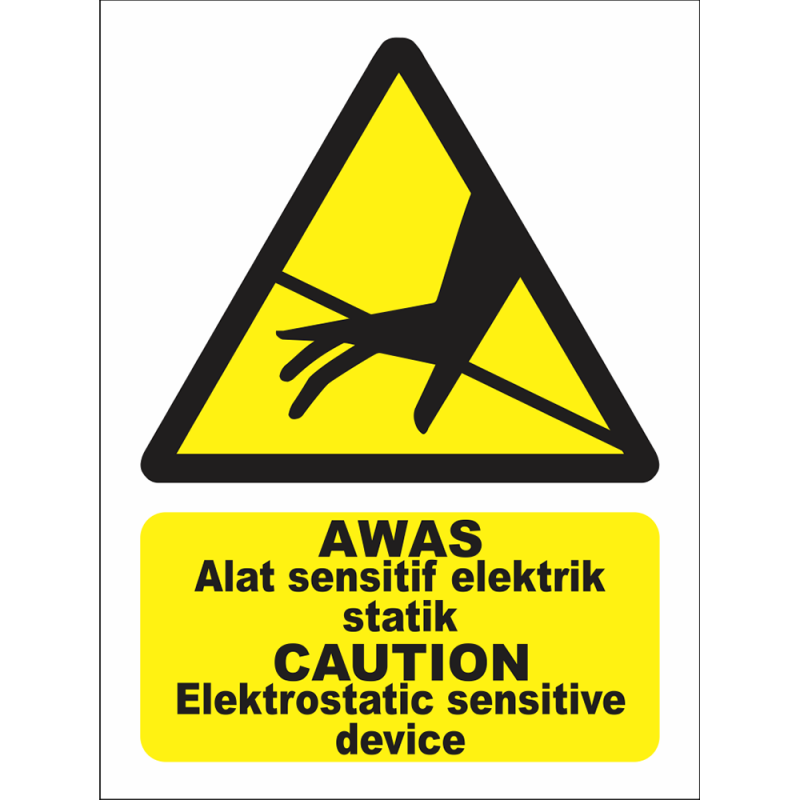CAUTION Electrostatic sensitive device CAUTION Electrostatic sensitive device