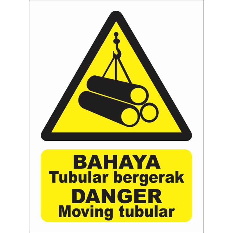 DANGER Moving tubuler