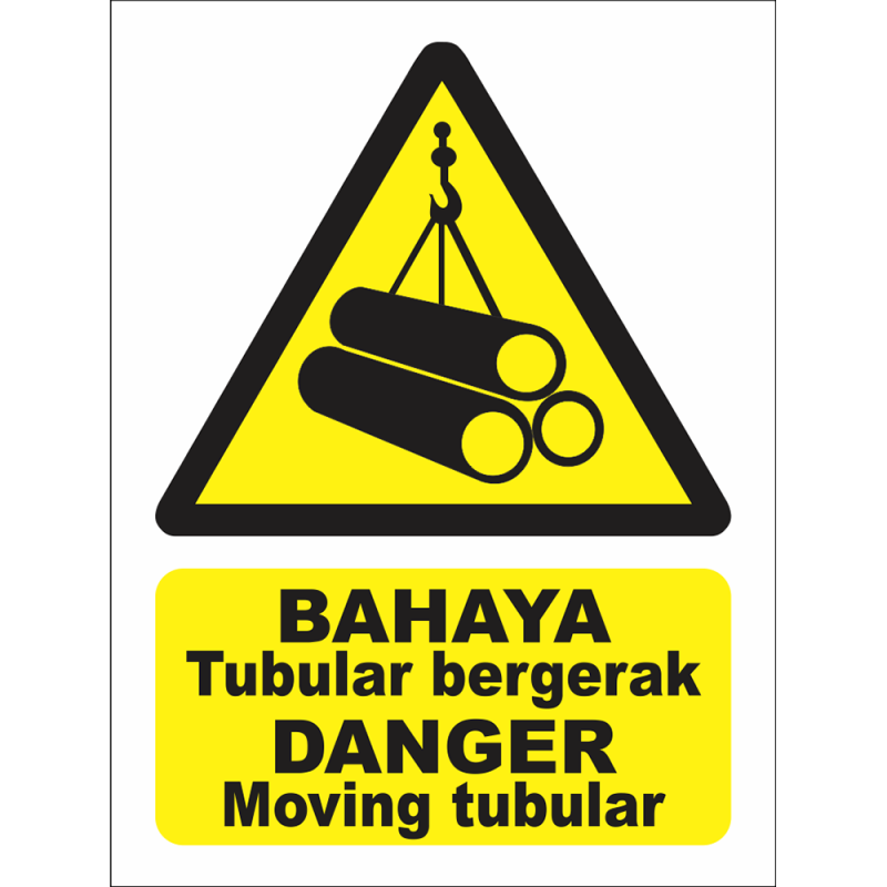 DANGER Moving tubuler DANGER Moving tubuler