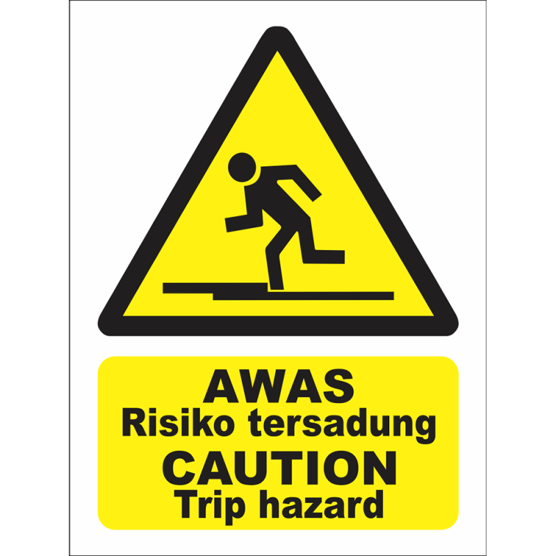 CAUTION Trip hazard CAUTION Trip hazard